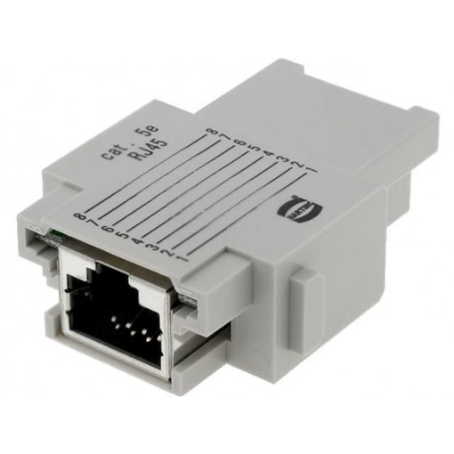 09140014721; Connector: HDC; module; female; Han Modular RJ45; UL94V-0; HARTING
