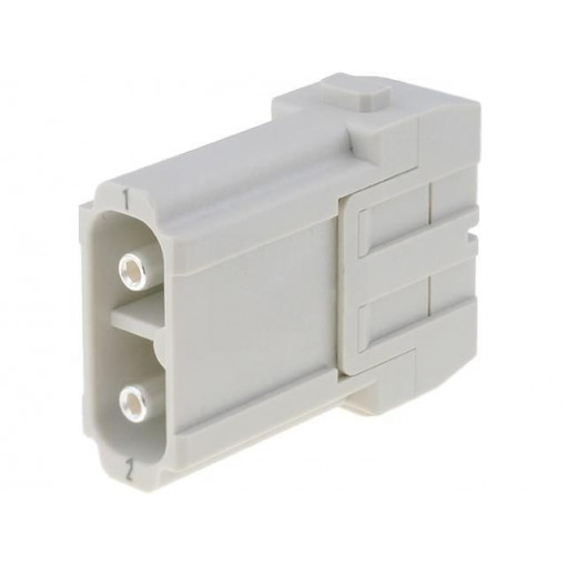 09140022601; Connector: HAN; module; male; Han Modular 40A; PIN: 2; 40A; 1000V; HARTING