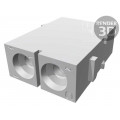 09140022602; Connector: HAN; module; male; Han Modular 40A; PIN: 2; 40A; 1000V; HARTING 09140022602; Connector: HAN; module; male; Han Modular 40A; PIN: 2; 40A; 1000V; HARTING