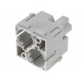 09140023101; Connector: HDC; module; female; 50V; Mech.durability: 500cycles; HARTING 09140023101; Connector: HDC; module; female; 50V; Mech.durability: 500cycles; HARTING