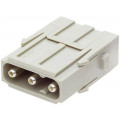 09140032601; Connector: HAN; module; male; Han Modular 40A; PIN: 3; 40A; 690V; HARTING 09140032601; Connector: HAN; module; male; Han Modular 40A; PIN: 3; 40A; 690V; HARTING