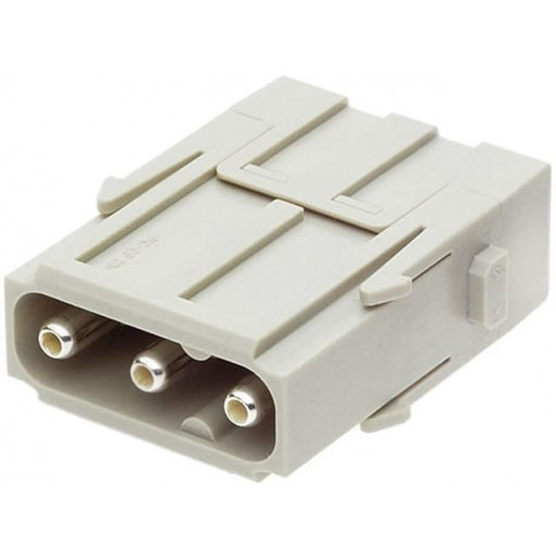 09140032601; Connector: HAN; module; male; Han Modular 40A; PIN: 3; 40A; 690V; HARTING