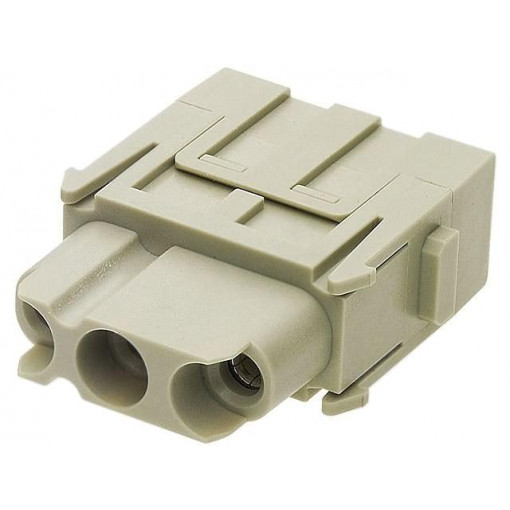 09140032701; Connector: HAN; module; female; Han Modular 40A; PIN: 3; 40A; 690V; HARTING