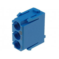 09140034501; Connector: pneumatic; module; male-female; Han Modular Pneumatic; HARTING