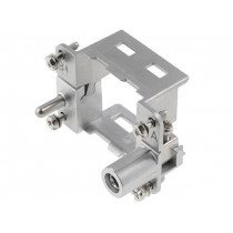 09140060303; Frame for modules; Han Modular; size 6B; A..B marks; Modules: 2; HARTING