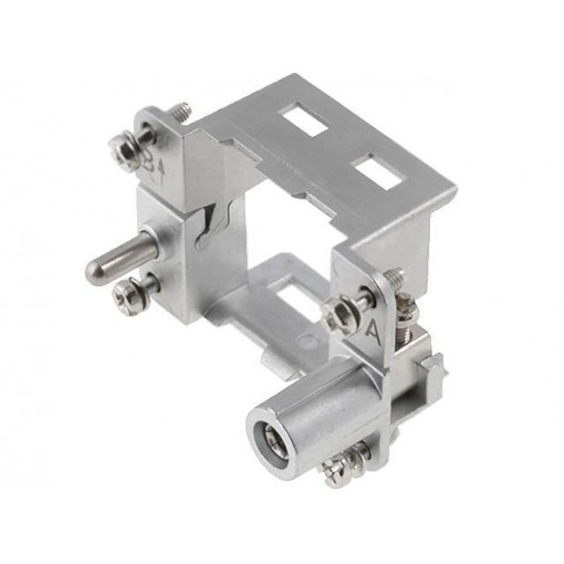 09140060303; Frame for modules; Han Modular; size 6B; A..B marks; Modules: 2; HARTING