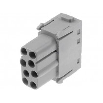 09140083101; Connector: rectangular; module; female; Han Modular EE; PIN: 8; HARTING