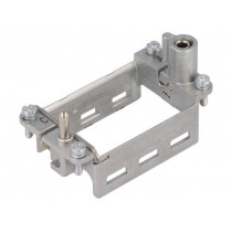 09140100361; Frame for modules; Han Modular; size 10B; with lock; A..C marks; HARTING