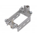 09140100371; Frame for modules; Han Modular; size 10B; with lock; a..c marks; HARTING 09140100371; Frame for modules; Han Modular; size 10B; with lock; a..c marks; HARTING