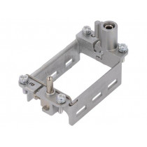 09140100371; Frame for modules; Han Modular; size 10B; with lock; a..c marks; HARTING