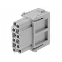 09140123101; Connector: HAN; module; female; Han Modular DD; PIN: 12; 10A; 250V; HARTING