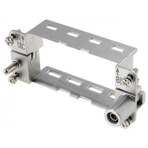 09140160303; Frame for modules; Han Modular; size 16B; A..D marks; Modules: 4; HARTING