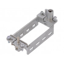 09140160361; Frame for modules; Han Modular; size 16B; with lock; A..D marks; HARTING