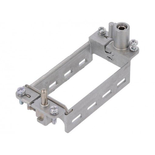 09140160361; Frame for modules; Han Modular; size 16B; with lock; A..D marks; HARTING