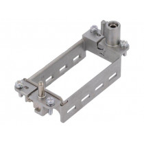 09140160371; Frame for modules; Han Modular; size 16B; with lock; a..d marks; HARTING