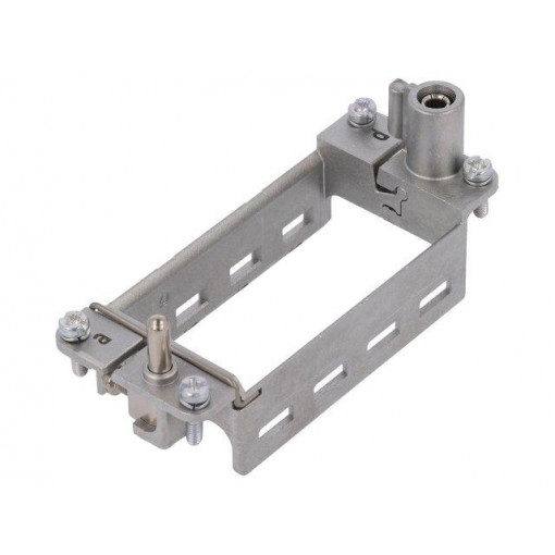 09140160371; Frame for modules; Han Modular; size 16B; with lock; a..d marks; HARTING