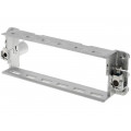 09140240303; Frame for modules; Han Modular; size 24B; A..F marks; Modules: 6; HARTING 09140240303; Frame for modules; Han Modular; size 24B; A..F marks; Modules: 6; HARTING