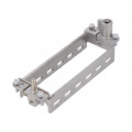 09140240361; Frame for modules; Han Modular; size 24B; with lock; A..F marks; HARTING 09140240361; Frame for modules; Han Modular; size 24B; with lock; A..F marks; HARTING