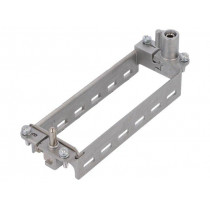 09140240371; Frame for modules; Han Modular; size 24B; with lock; a..f marks; HARTING