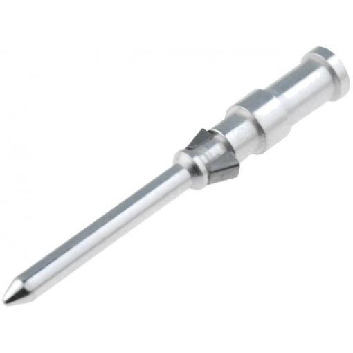 09150006103; Contact; male; 0.5mm2; Han D; silver plated; crimped; 10A; 3um; HARTING