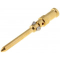09150006122; Contact; male; 1mm2; Han D; nickel plated,gold-plated; crimped; HARTING 09150006122; Contact; male; 1mm2; Han D; nickel plated,gold-plated; crimped; HARTING