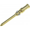 09150006125; Contact; male; 0.75mm2; Han D; nickel plated,gold-plated; crimped; HARTING 09150006125; Contact; male; 0.75mm2; Han D; nickel plated,gold-plated; crimped; HARTING