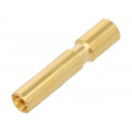 09151006221; Contact; female; 0.75÷2.5mm2; gold-plated; crimped; for cable; HARTING 09151006221; Contact; female; 0.75÷2.5mm2; gold-plated; crimped; for cable; HARTING