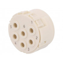 09151063001; Connector: M23; PIN: 6; male; crimped; w/o contacts; 300V; 20A; HARTING 09151063001; Connector: M23; PIN: 6; male; crimped; w/o contacts; 300V; 20A; HARTING