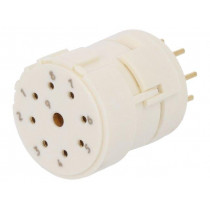 09151092703; Connector: M23; PIN: 9(1+8); female; THT; 200V; Inom 1: 20A; HARTING