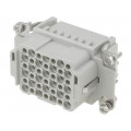 09160423101; Connector: rectangular; female; Han DD; PIN: 42; 42+PE; size 10B; HARTING