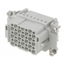 09160423101; Connector: rectangular; female; Han DD; PIN: 42; 42+PE; size 10B; HARTING