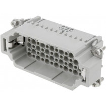 09160723001; Connector: rectangular; male; Han DD; PIN: 72; 72+PE; size 16B; 10A; HARTING
