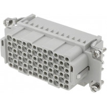 09160723101; Connector: rectangular; female; Han DD; PIN: 72; 72+PE; size 16B; HARTING