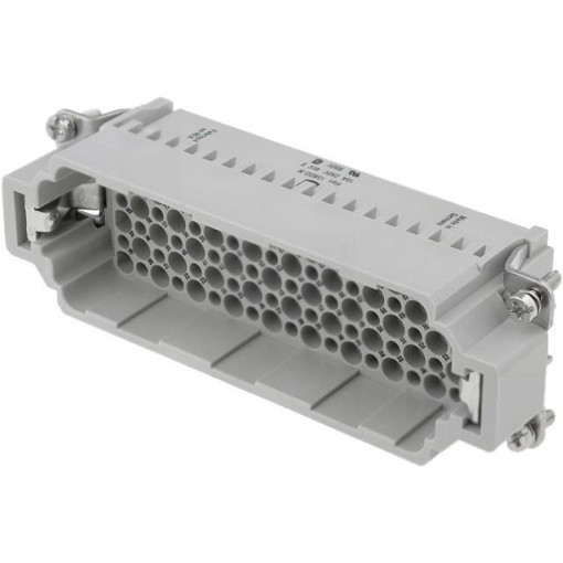 09161083001; Connector: rectangular; male; Han DD; PIN: 108; 108+PE; size 24B; HARTING