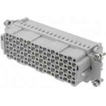 09161083101; Connector: rectangular; female; Han DD; PIN: 108; 108+PE; size 24B; HARTING