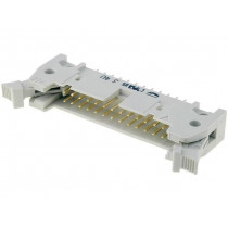 09185267914; Socket; IDC; male; PIN: 26; straight; with short latch; THT; 2.54mm; HARTING