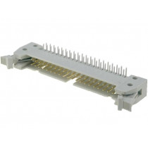 09185407913; Socket; IDC; male; PIN: 40; angled 90°; with short latch; THT; HARTING