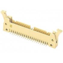09185506903; Socket; IDC; male; PIN: 50; angled 90°; THT; 2.54mm; Layout: 2x25; HARTING