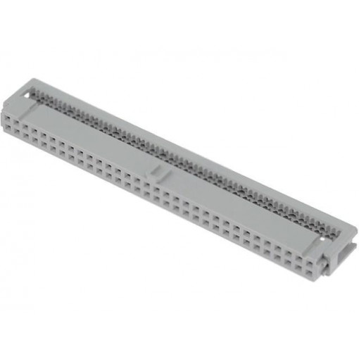 09185646803; Plug; IDC; female; PIN: 64; for ribbon cable; 1.27mm; Layout: 2x32; HARTING