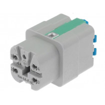 09200042733; Connector: HAN; female; Quick Lock; PIN: 5; 4+PE; size 3A; 10A; 400V; HARTING