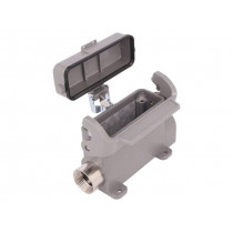 09200160296; Enclosure: for Han connectors; Han; size 16A; with latch; PG16; HARTING