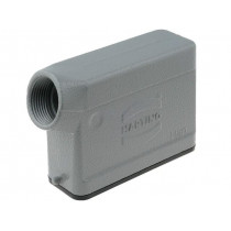 09200161541; Enclosure: for Han connectors; Han; size 16A; for cable; angled; HARTING