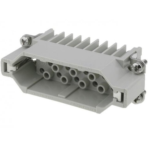 09210253001; Connector: HAN; male; Han D; PIN: 25; 25+PE; size 16A; w/o contacts; HARTING