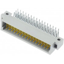 09231486921; Socket; DIN 41612; type 2C; male; PIN: 48; a+b+c; THT; angled 90°; HARTING