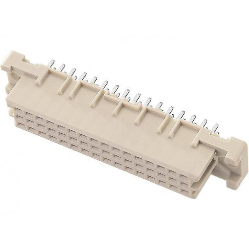 09232486824; Plug; DIN 41612; type 2C; female; PIN: 48; a+b+c; THT; straight; 2A; HARTING