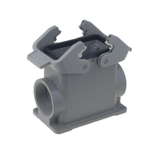 09300100273; Enclosure: for Han connectors; Han; size 10B; with double latch; HARTING