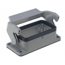 09300100305; Enclosure: for Han connectors; Han; size 10B; with latch; IP65; HARTING