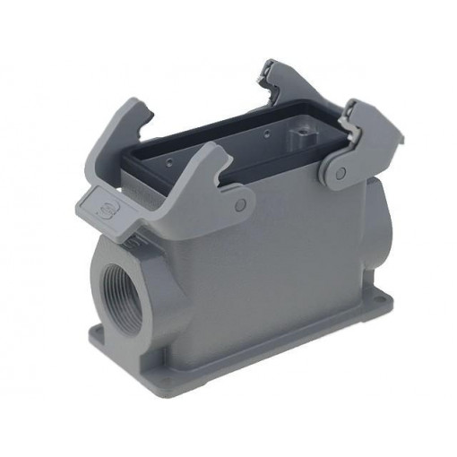 09300160270; Enclosure: for rectangular connectors; Han; size 16B; high; PG21; HARTING