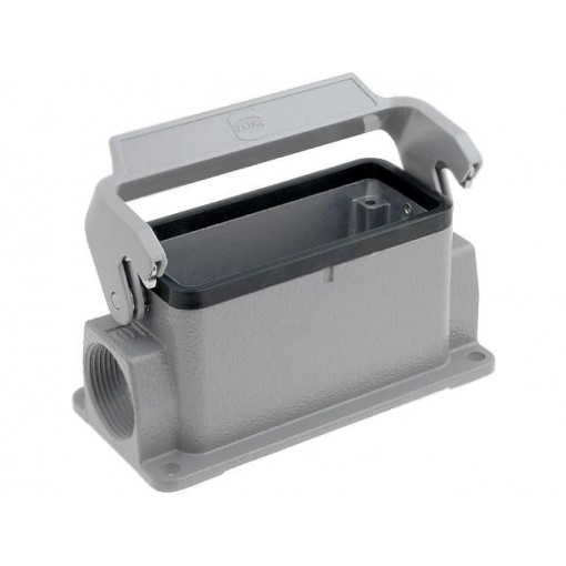 09300161250; Enclosure: for Han connectors; Han; size 16B; for panel mounting; HARTING