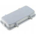 09300165405; Protection cover; Han; size 16B; for double latch; thermoplastic; HARTING